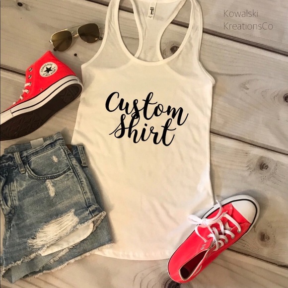 Custom Racerback Tank. - Picture 3 of 8